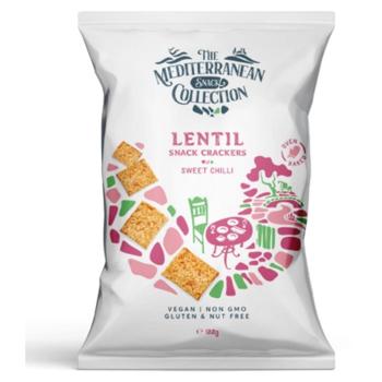 LENTIL Lentil snack crackers sweet chilli 100 g