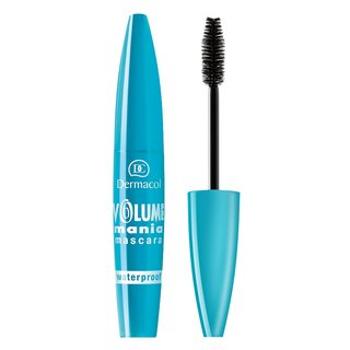 Dermacol Volume Mania Waterproof Mascara vodeodolná riasenka pre predĺženie rias a objem Black 9 ml