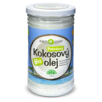 PURITY VISION Kokosový olej panenský v skle BIO 900 ml