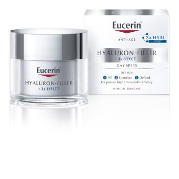 EUCERIN hyaluron-filler+3 x effect dennný krém 50 ml