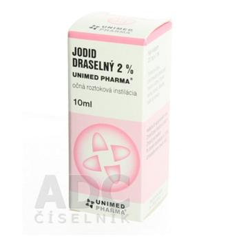 UNIMED PHARMA JODID DRASELNÝ 2% roztok 10 ml