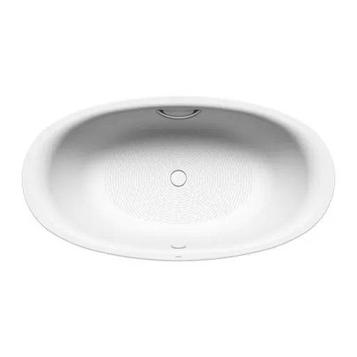 Kaldewei Ellipso Duo Oval oválna vaňa 190x100 cm smaltovaná oceľ ľavá aj pravá alpská biela 286210213001