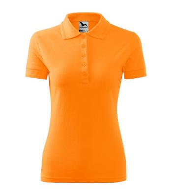 MALFINI Dámska polokošeľa Pique Polo - Mandarínkovo oranžová | XL