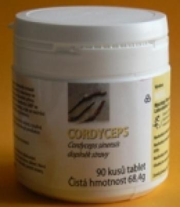 CORDYCEPS sinensis - 90 tabliet po 500 mg sušenej huby