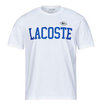 Lacoste  TH7411  Tričká s krátkym rukávom Biela