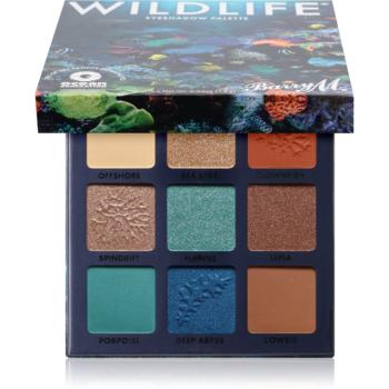 Barry M Wildlife Ocean paletka očných tieňov 10,8 g