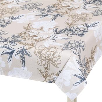 Față de masă Bellatex DITA Flower gri-bej, 100 x 100 cm, 100 x 100 cm