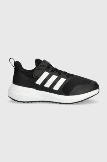 Detské tenisky adidas FortaRun 2.0 EL K čierna farba