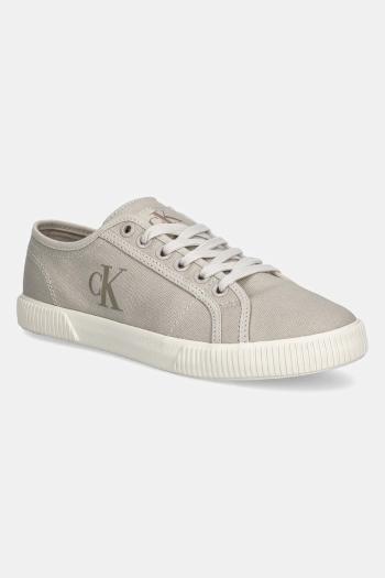 Tenisky Calvin Klein Jeans ESS VULC LOW CV MG WN béžová farba, YW0YW01762