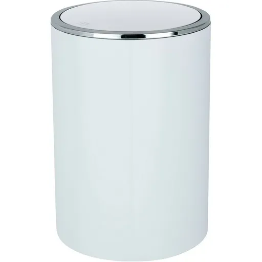 Wenko Odpadkový kôš s výkyvným vekom Inca 5 l, biela