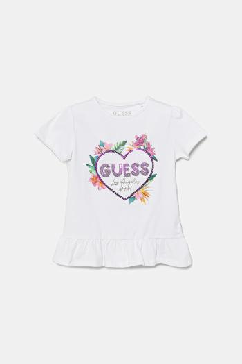 Detské tričko Guess biela farba, K5GI10 K6YW4