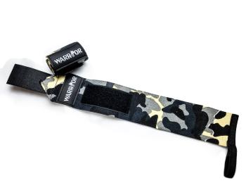 Csuklóbandázs fekete-szürke Warrior Uni fekete BLACK