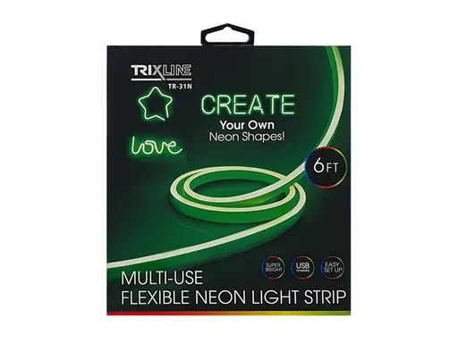 LED pásik USB TRIXLINE TR-31N 1,8m zelený neónový