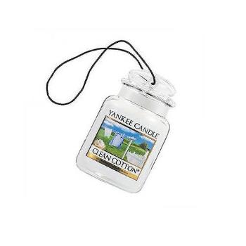 Yankee Candle Luxusné visačka do auta Clean Cotton 1ks