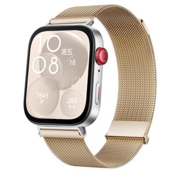 MILANESE Kovový remienok pre Huawei Watch Fit 4 / Fit 4 Pro zlatý