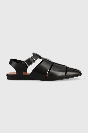Kožené sandále Vagabond Shoemakers WIOLETTA WIOLETTA dámske, čierna farba, 5501.101.20,