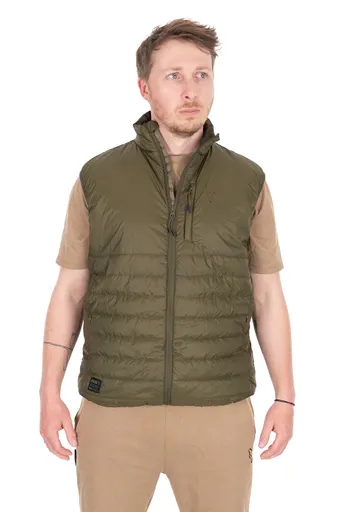 Fox vesta olive quilted 100 gilet - m