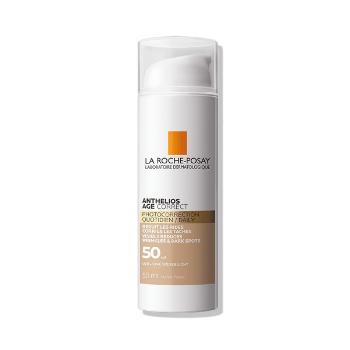 La Roche Posay Tónovaný opaľovací krém proti starnutiu pleti Anthelios SPF 50 (Age Corect) 50 ml