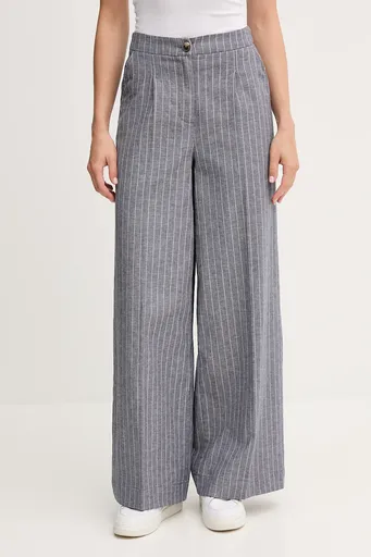 Nohavice s prímesou ľanu United Colors of Benetton