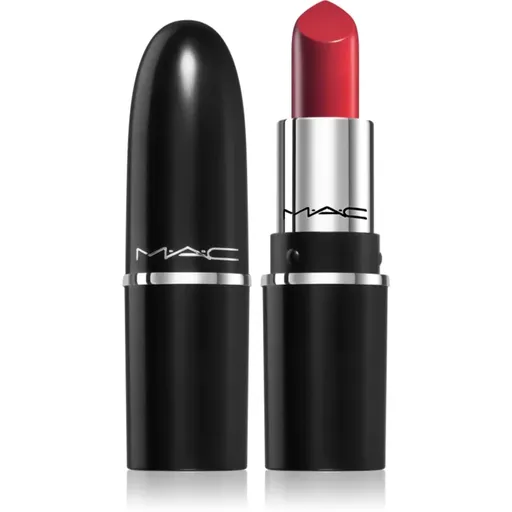 MAC Cosmetics MACximal Mini Silky Matte Lipstick matný rúž odtieň Ruby Woo 1.7 g