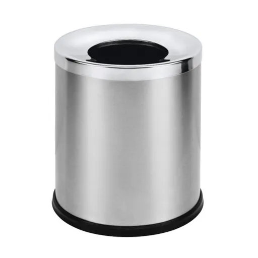 Bemeta Hotelové vybavení odpadkový kôš voľne stojací 7,5 l čierna mat 150115161