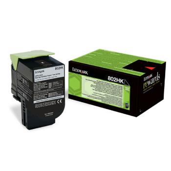 Lexmark 80C2HKE čierny (black) originálny toner