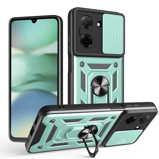 RING CAMERA Kryt s držiakom pre Xiaomi Redmi A5 zelený