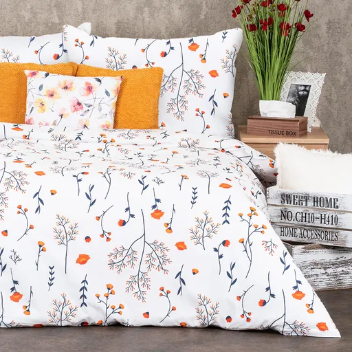 4Home Bavlnené obliečky Floret, 140 x 220 cm, 70 x 90 cm