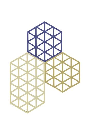 Podstavec na teplé jedlá Zone Denmark Triangles 3-pak viac farieb