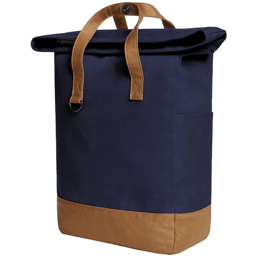 Halfar Batoh na notebook LIFE - Tmavomodrá / hnedá