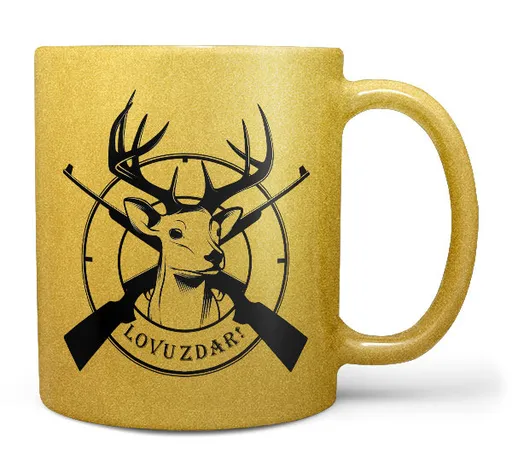 Hrnček Lovu zdar – zlatý