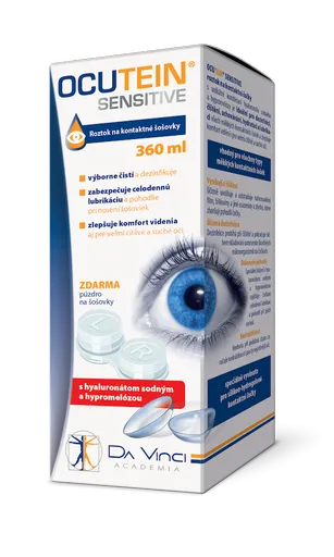 DA VINCI OCUTEIN SENSITIVE roztok na kontaktné šošovky 360 ml