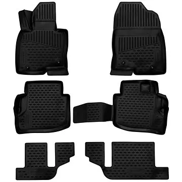 SIXTOL 3D Gumové koberce MAZDA CX-9, 2017 -