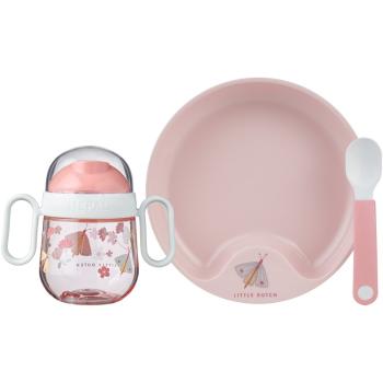 Little Dutch Dinnerware Flowers & Butterflies jedálenská sada pre deti