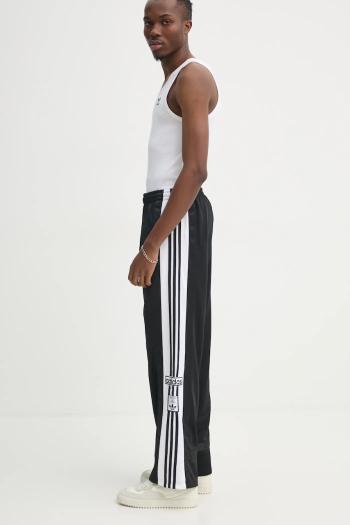 Tepláky adidas Originals Adibreak čierna farba, s nášivkou, JD4267