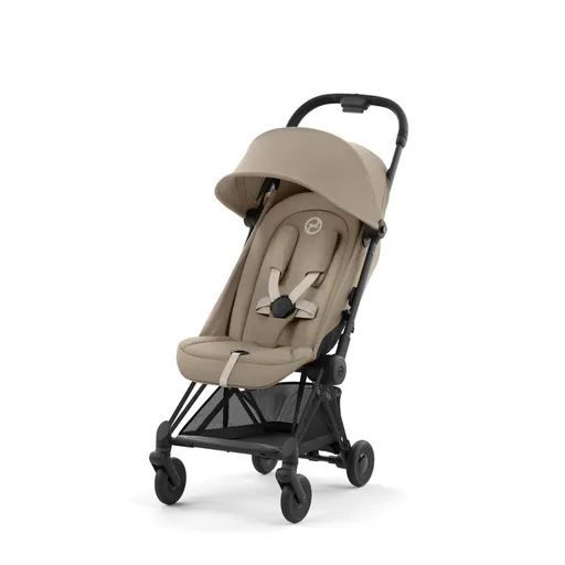 CYBEX Kočík golfový Coya Matt Black Cozy Beige Platinum