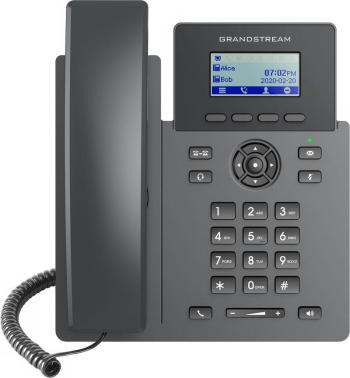 Grandstream GRP2601 SIP telefón, 2,21" LCD displej, 2 SIP účty, 2x100Mbit port