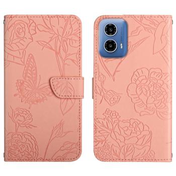 ART BLOSSOM Peňaženkový obal pre Motorola Moto G35 5G ružový