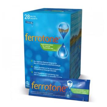FERROTONE® S jablkom a vitamínom C 28 vreciek