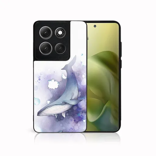 MY ART Ochranný kryt pre Motorola Moto G86 Power 5G WHALE (242)