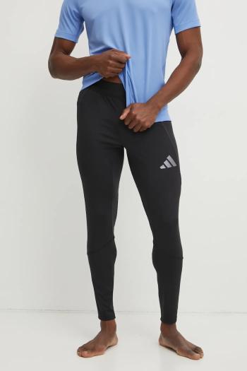 Tréningové legíny adidas Performance Tiro čierna farba, s potlačou, IW0422