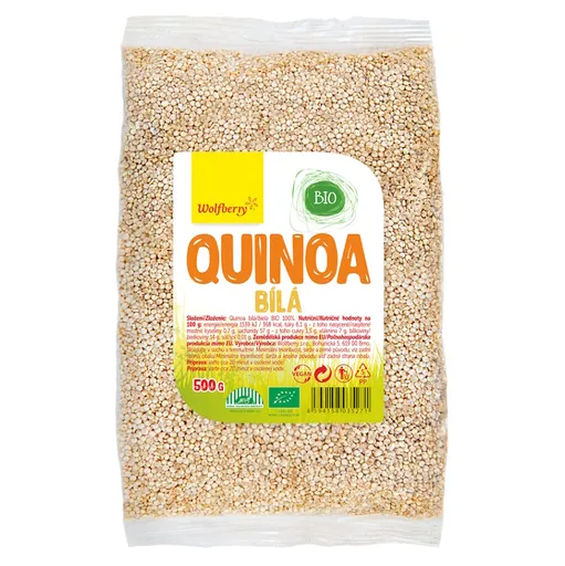 WOLFBERRY Quinoa biela BIO 500 g