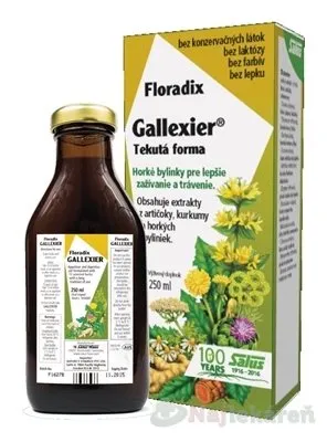 Salus Gallexier tekutá forma na detoxikáciu organizmu a podporu imunity 250 ml
