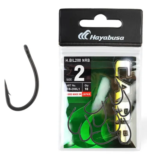 Hayabusa háčiky teflónové h.bil288 nrb 10 ks - veľkosť 2