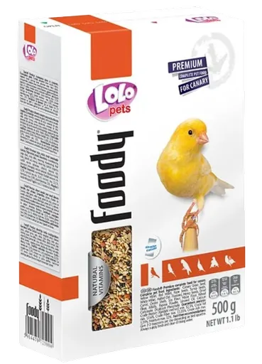LOLOPETS prémiové krmivo pre kanáriky 500g