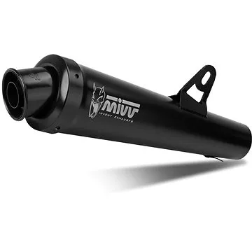 Mivv X-Cone Black Stainless Steel pre Suzuki GSF 650 Bandit (2007 > 2015) (S.030.LC3B)