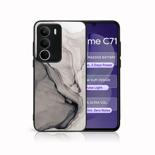 MY ART Ochranný kryt pre Realme C71 BLACK INK (146)