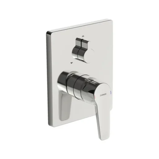 Hansa Polo sprchová a vaňová batéria bez podomietkového telesa chróm 80609093