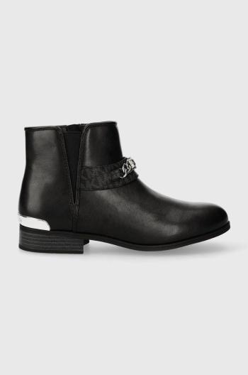 Detské čižmy Michael Kors čierna farba
