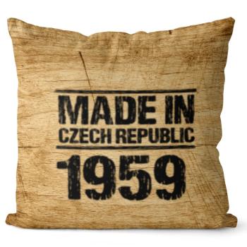 Polštář Made In + rok (Velikost: 40 x 40 cm, rok: 1959)